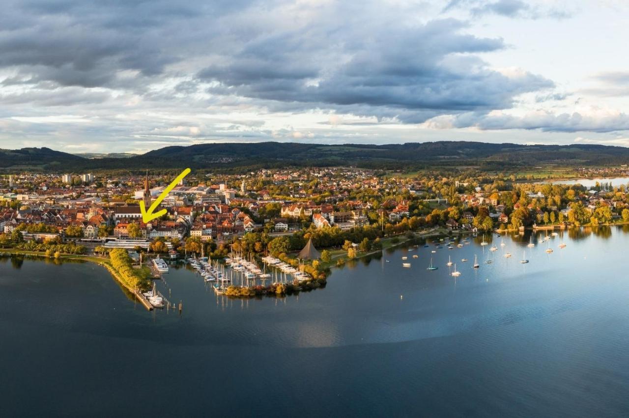 רדולפצל אם בודנזי See- Und Altstadthaeusle - Alles Direkt Vor Der Haustuer - Bodenseeufer Natur Altstadt Bahnhof Bora-Sauna - Klein Und Super Zentral Zum See Oepnv Stadt Natur Etc - Appartement Historica מראה חיצוני תמונה
